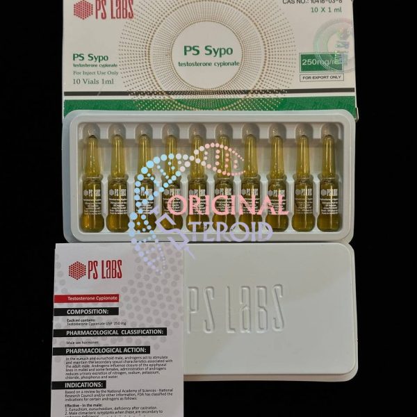 تستسترون سایپیونات پی اس لبز